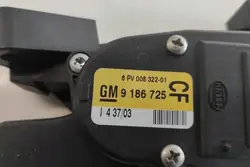 Gaspedal OPEL VECTRA C 2.2L 2004