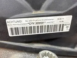 OEM ACR1111776 CYVB Motor för Audi A3 8V 1.2 TSI