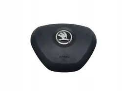 Airbag conducteur OEM 5E0880201 pour Skoda Fabia II Octavia III