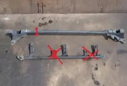 Renault Vel Satis Verstijvingsbalk OEM RENAULTVELSATROZP
