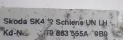 Skoda Superb II 08-15 Barres de Toit OEM 3T9863555A/3T9863556A