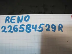 Sonde RENAULT 1,5 BLU DCI
