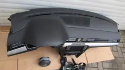 Console de painel VW Passat B8 original completa