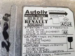 Airbag-moduuli OEM 8200340341 Renault Megane Scenicille