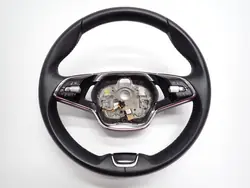 Volante Multifunção Couro OEM 5E3959542T Skoda
