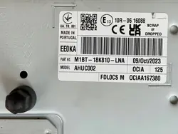 Lector Radio Navegación Ford Puma MK2 2023 OEM M1BT-18K810-LNA