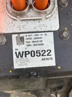 Batería híbrida usada OEM WPO521 5219844761780