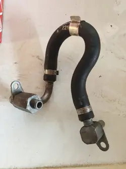 Tubo turbocompresor Scania OEM 2210098 - Usado