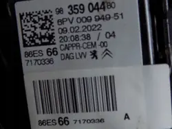 Pedale del gas Citroen C3 III 1.5 Blue HDi 2022
