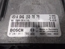 Mercedes W211 2.2 CDI Computador Motor OEM 0281011702