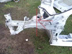Longarina esquerda CITROEN DS4 - Peça OEM