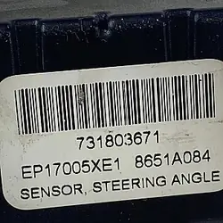 Capteur d'angle de direction Peugeot 4007