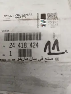 Sensor Pressão Combustível OEM 24418424 para Opel