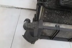 CHŁODNICE WENTYLATOR KOMPLET MERCEDES W204 W212 2.2 CDI