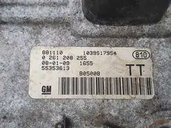 Computador Motor OEM 0261208255 para Opel Meriva A 1.4 16V