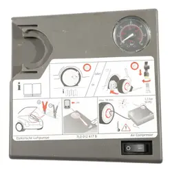 Compressor de pneus OEM 7L0012617B para Audi Q5 Q7