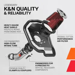 K&N 57-0479 Sportluftfiltersystem für Audi TT
