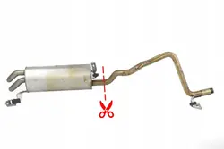 Silenciador de escape OEM 5Q5253611AE Skoda Octavia IV