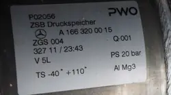 Réservoir de pression d'air Mercedes W166 OEM A1663200015