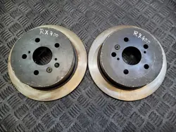 Hintere Bremscheiben OEM TARCZA TARCZE HAMULCOWE TYL TYLNE KOMPLET LEXUS RX II 300 400 RX400 H XXX