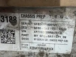 Tesla Model Y OEM 1109193-00-C Support Zone de Déformation