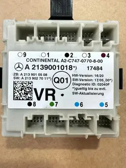 Módulo puerta delantera derecha OEM A2139001018 Mercedes Clase E