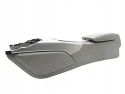 Accoudoir console centrale OEM 4G0863244 cuir gris à carreaux