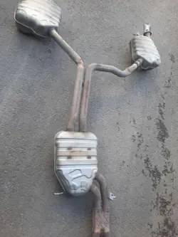 Silencieux échappement Audi A6 S6 C7 OEM 4G0253411