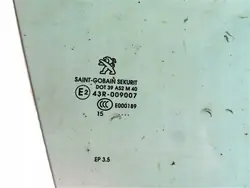 OEM SZYBA DRZWI PRZEDNIA PRAWA PEUGEOT 308 II T9 2013-2021