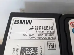 Batería AGM OEM 9381845 12V 60Ah 660A para BMW