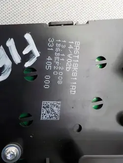 Panneau de contrôle radio Ford Fiesta MK7 OEM 8A6T18K811AD