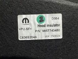 Ljudisolering Fiat Grande Panda Vänster