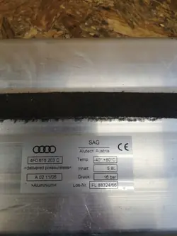 Depósito presión suspensión aire Audi A6 C6 OEM 4F0616203C