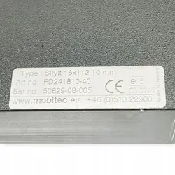 FD241810-40 Volvo Painel Destino Autocarro, Lado Direito