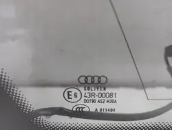 Vitre latérale droite arrière OEM 43R00081 Audi A4