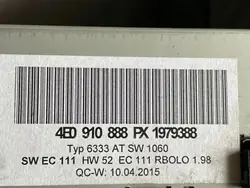 Cambiador de CD usado OEM 4E0910888 para Audi A4 Avant