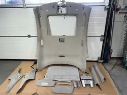 Ensemble plafonnier Alcantara clair OEM Mercedes CL W216