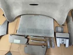 Ensemble plafonnier Alcantara clair OEM Mercedes CL W216