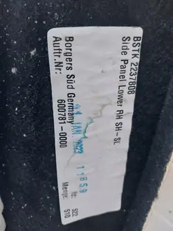Estofamento DAF XF XG NGD OEM 2237808 - Usado