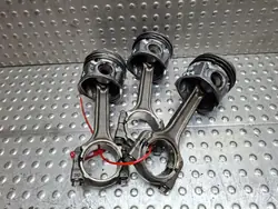 Kolben Pleuel Set OEM 73502643 für 1.3 JTD
