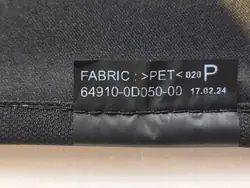 Étagère coffre arrière Toyota Yaris Cross OEM 64910-0D050