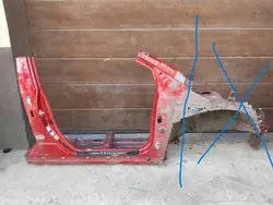 Toyota Prius IV Right Side Pillar OEM P4 BOK PRAWY