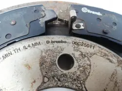 Jarrulevyt & Palat Set OEM 08C25011 Kia Ceedille