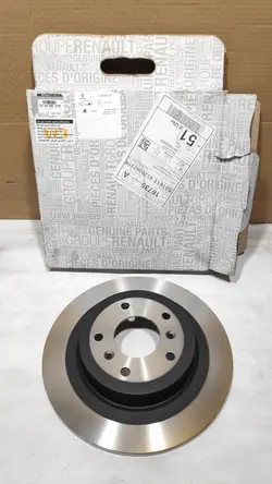 Disco de freio traseiro Renault Kadjar