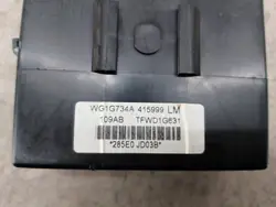 Module d'immobilisation Nissan WG1G734A pour Qashqai 1.5 DCI