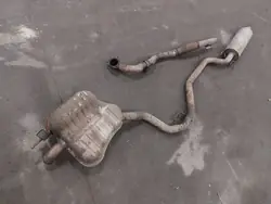 Conjunto de Silenciador de Escape Opel Vectra C 1.9 CDTI