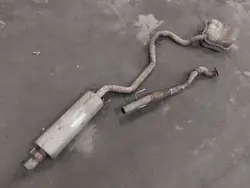 Ensemble de Silencieux d'Échappement Opel Vectra C 1.9 CDTI
