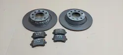 OEM Tarcze hamulcowe klocki tył VW Tiguan I LIFT 2.0 TDIParts ___++PO Jarrulevyt & Palat