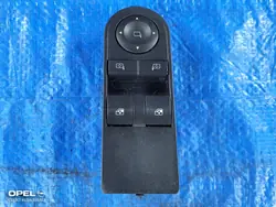 OPEL Astra H Zafira B Painel de Interruptor de Janela 13228706