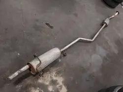 OEM TŁUMIK WYDECH KOŃCOWY + ŚRODKOWY CITROEN XSARA PICASSO I 1.6 8V